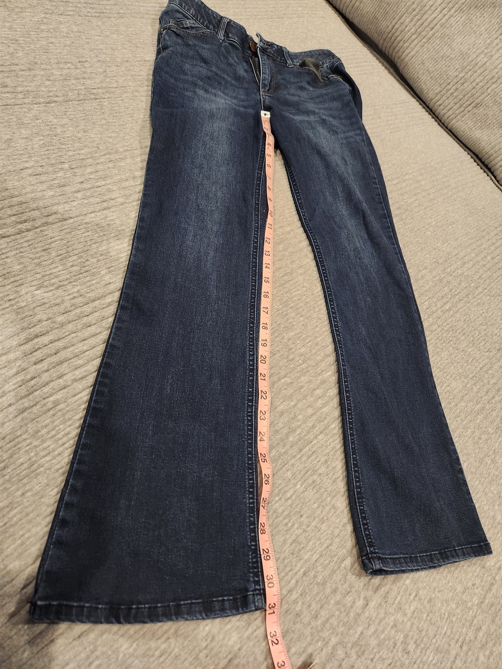 DEMOCRACY Ab-Solution Dark Indigo Boot Cut Jeans - Picture 2 of 5